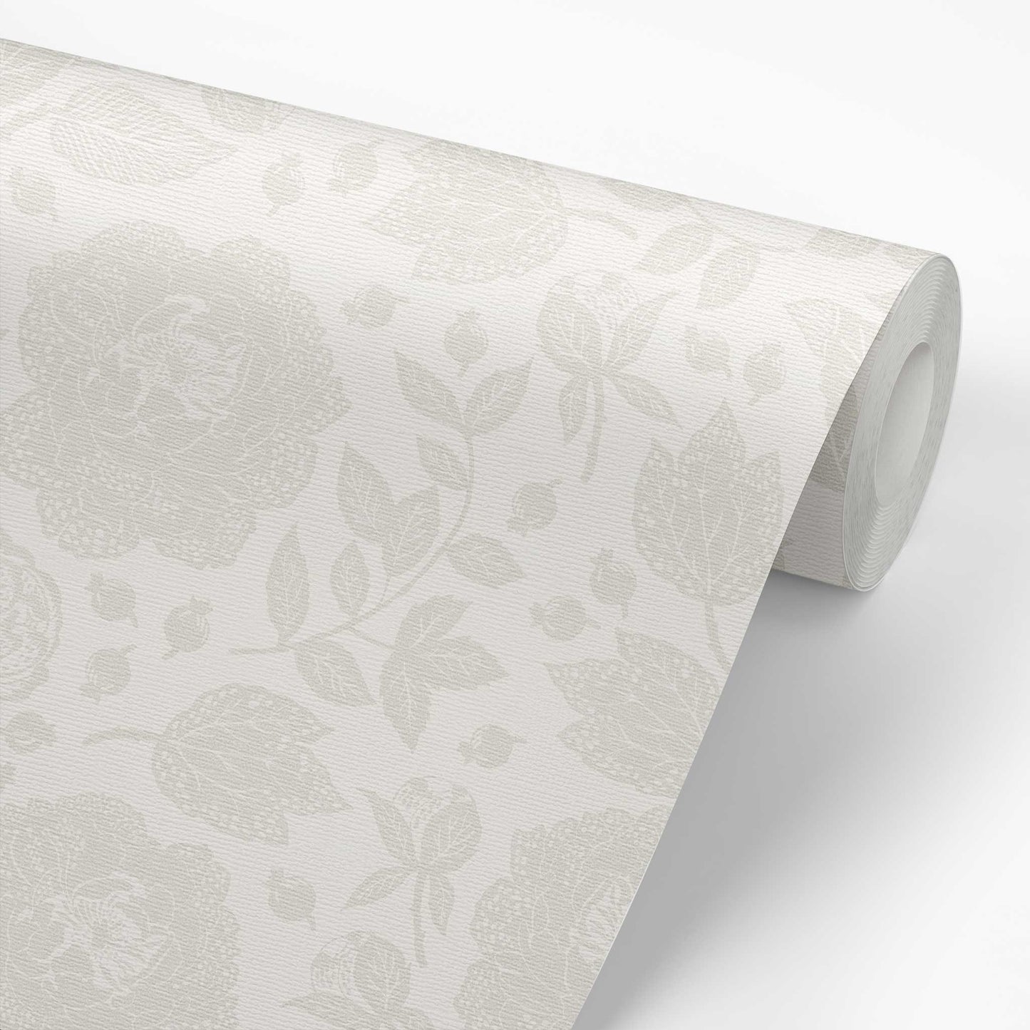 Antique Peonies Wallpaper - Neutral