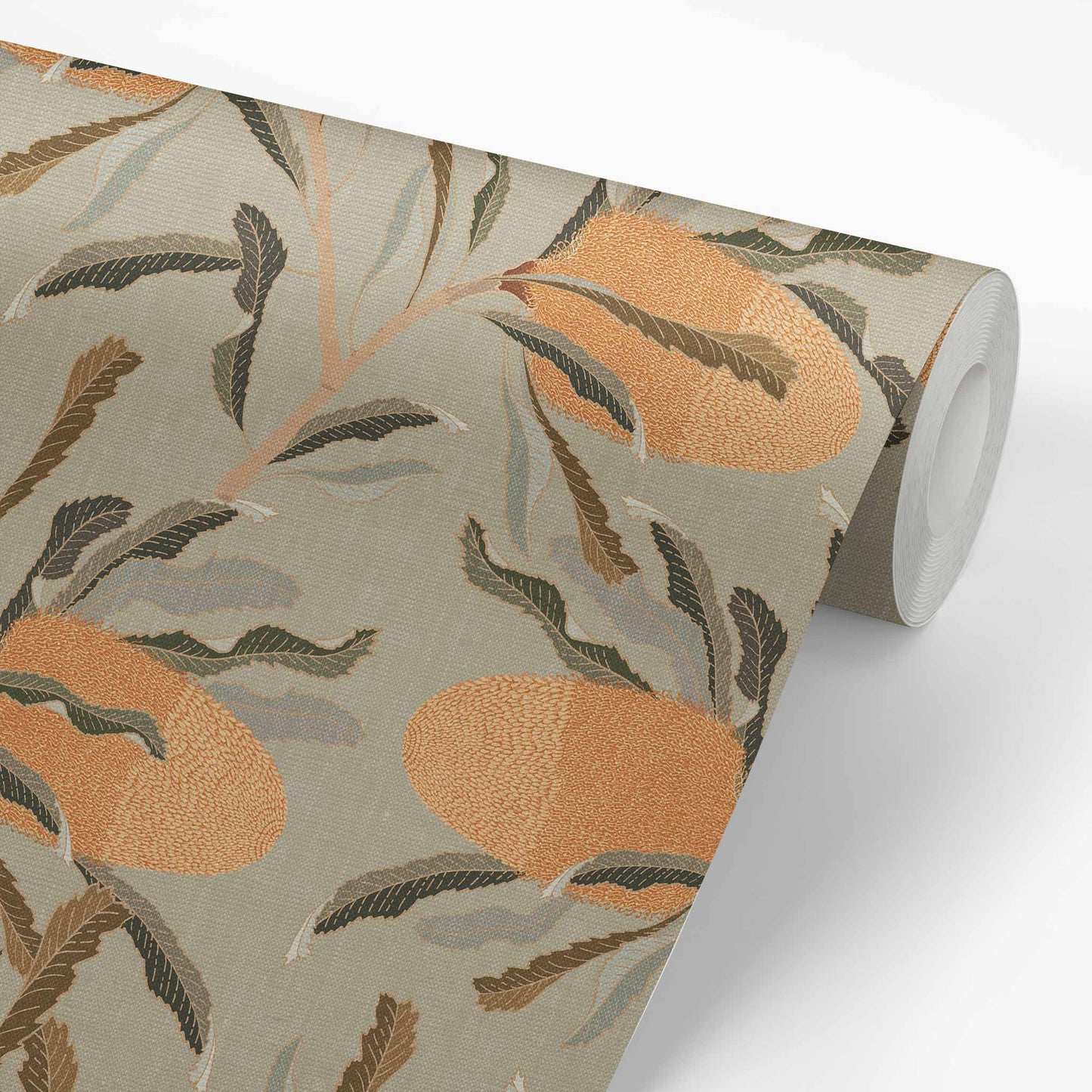 This Banksia Wallpaper will always be in fashion! Make a statement in your laundry room with this light sage hue, adding a refreshing splash of color and style to your home. It's chic, it's stylish, it's a must-have!