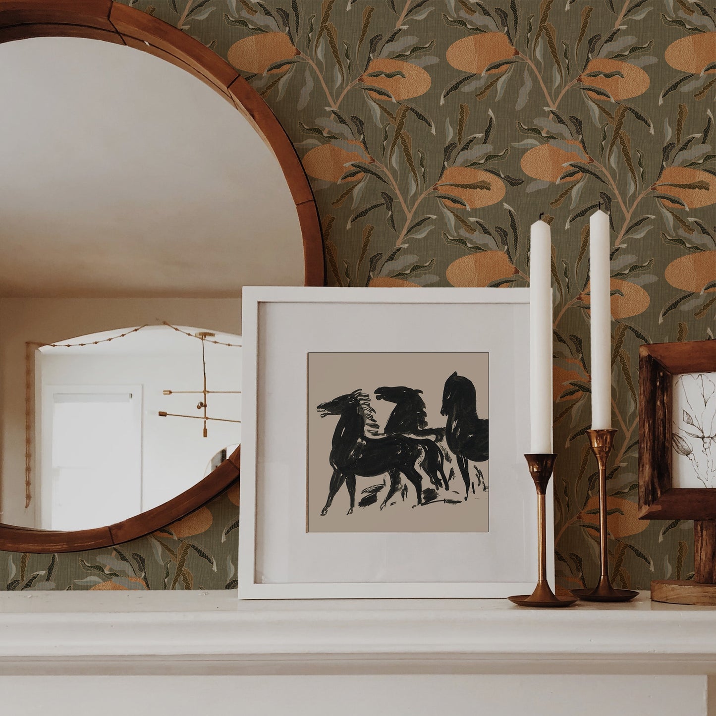 This Banksia Wallpaper will always be in fashion! Make a statement in your laundry room with this sage hue, adding a refreshing splash of color and style to your home. It's chic, it's stylish, it's a must-have!