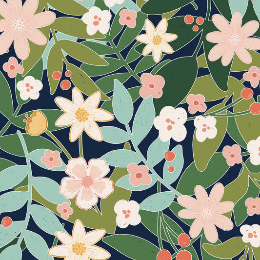 Bold and Beautiful Wallpaper - Jewel Green