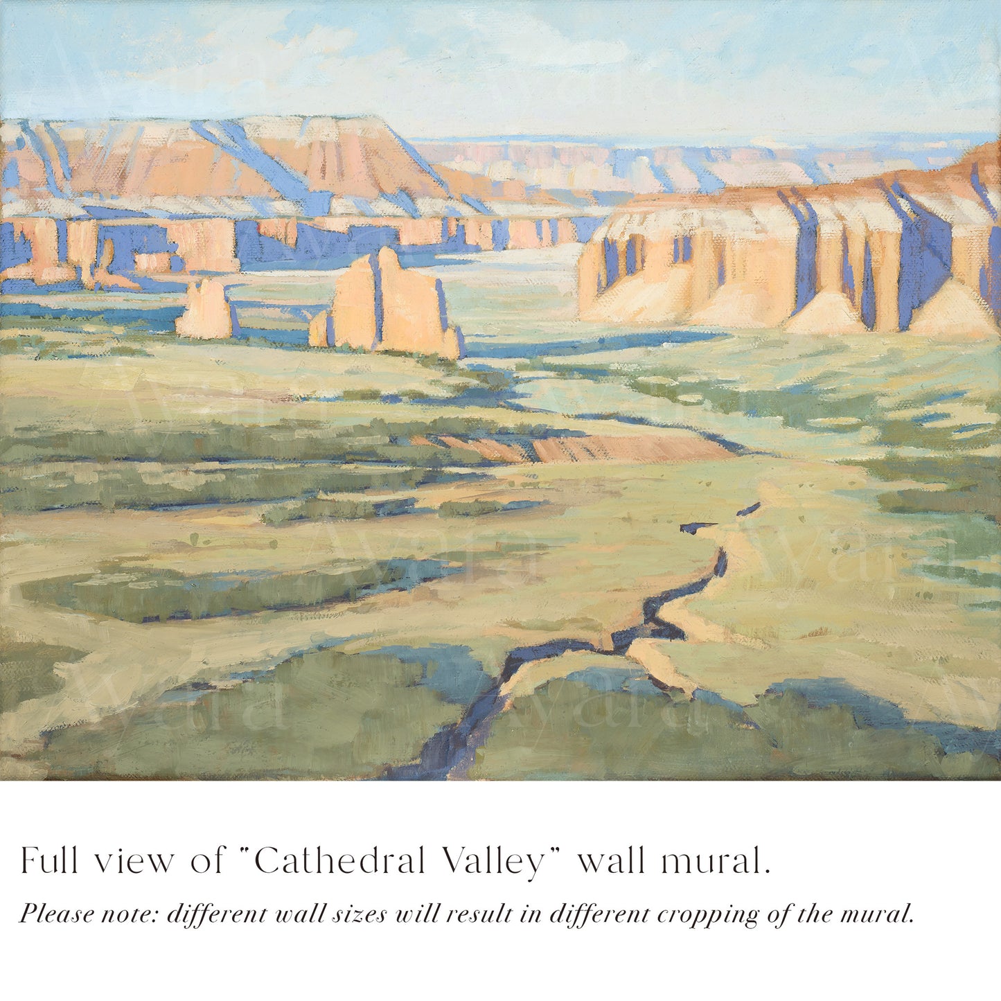 Cathedral Valley Wallpaper Mural