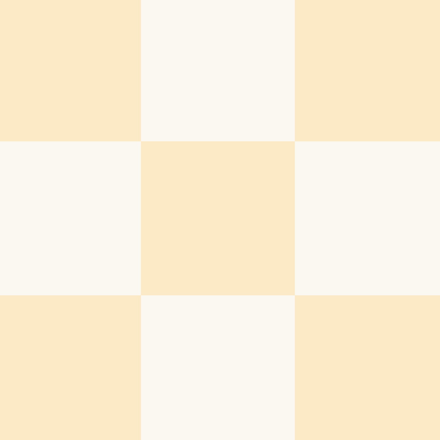 Classic Check Wallpaper in Baby Yellow in a closeup view