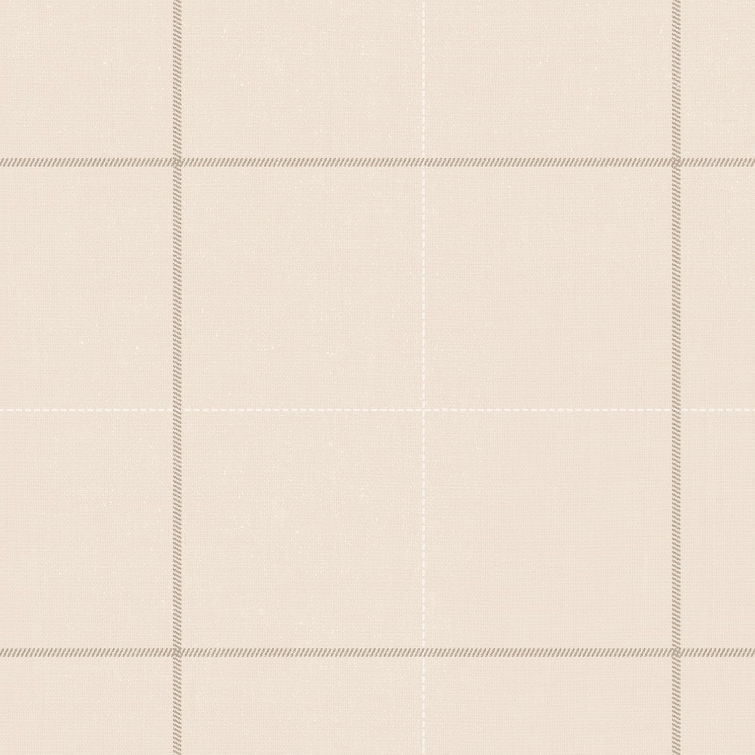 Close up view of Dainty Plaid Wallpaper in Neutral.