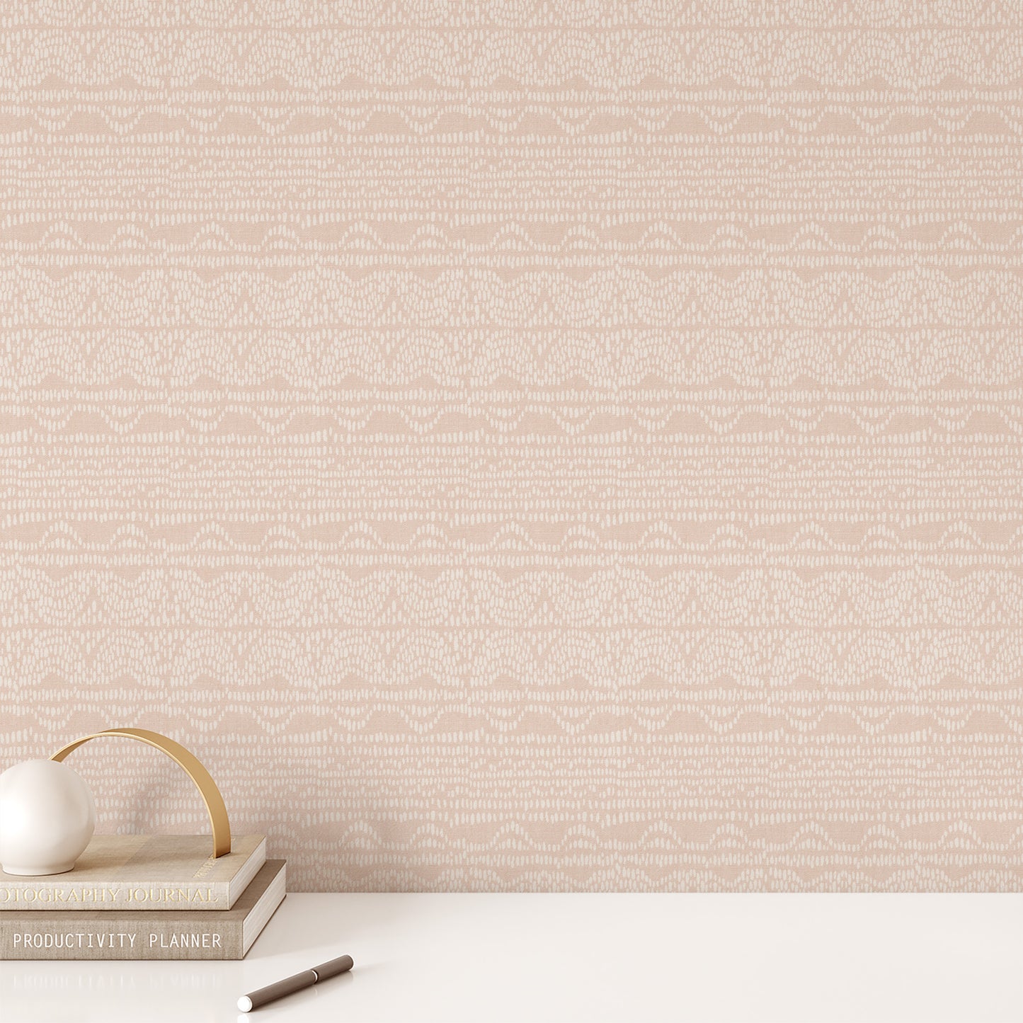 Drip with style with Pale Pink Dripping Dots Wallpaper! Its intricate, geometric design will add a touch of sophistication to any room, with no mess! Whether you're using it to spruce up a bathroom or office, Dripping Dots is the perfect way to give any space a modern makeover.