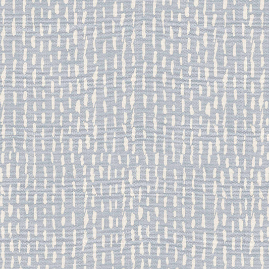 Freehand Dashes Wallpaper - Pale Blue