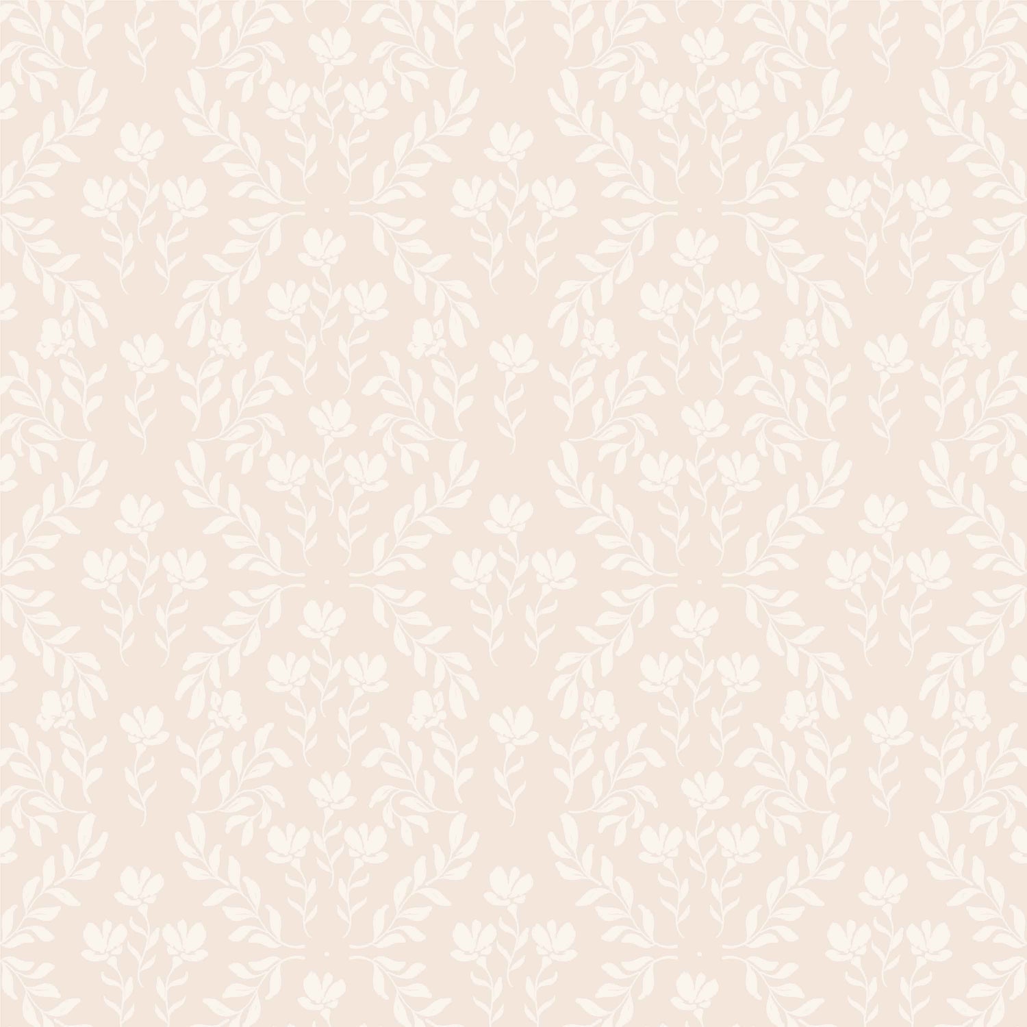 Indulge in the delicate beauty of our Renaissance Revival Wallpaper. Its soft blush tones and intricate floral design exude elegance and sophistication, adding a touch of luxury to any room.