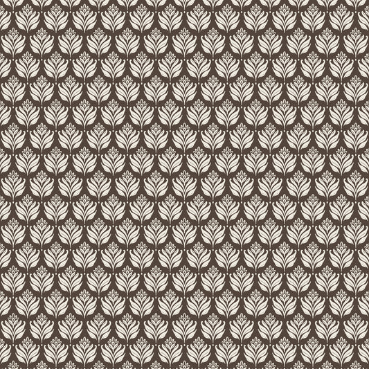 Introducing our Elegant Leaves Wallpaper in Walnut. These subtle leaves add a touch of sophistication to any space. Elevate your room with our premium wallpaper, designed for those with refined taste.