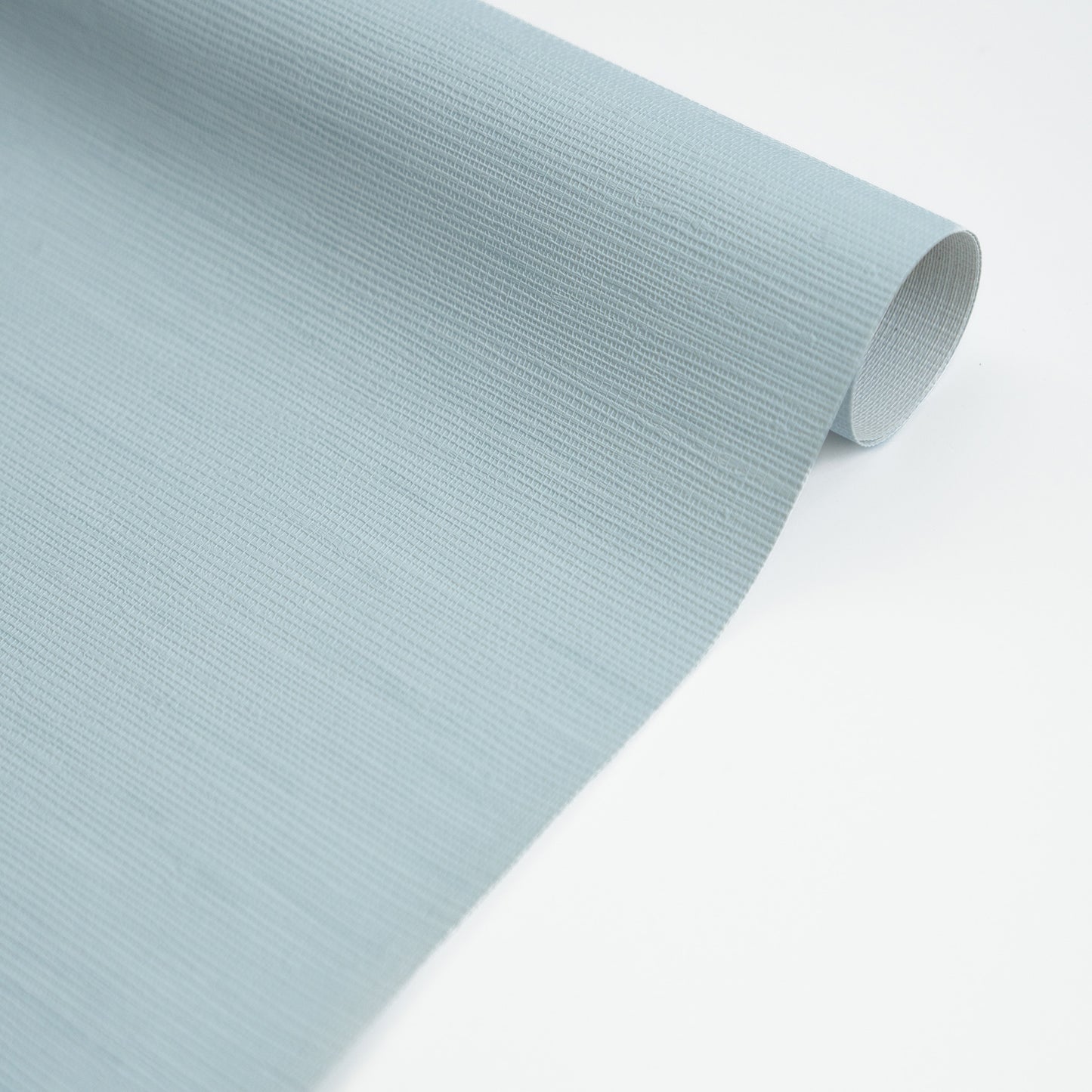 Faux Grasscloth Wallpaper - Blue