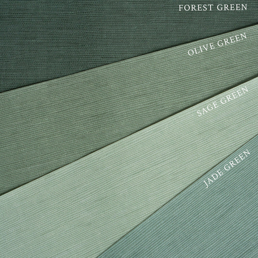 Faux Grasscloth Wallpaper - Green