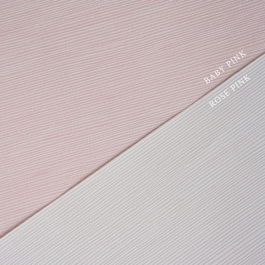 Faux Grasscloth Wallpaper - Pink