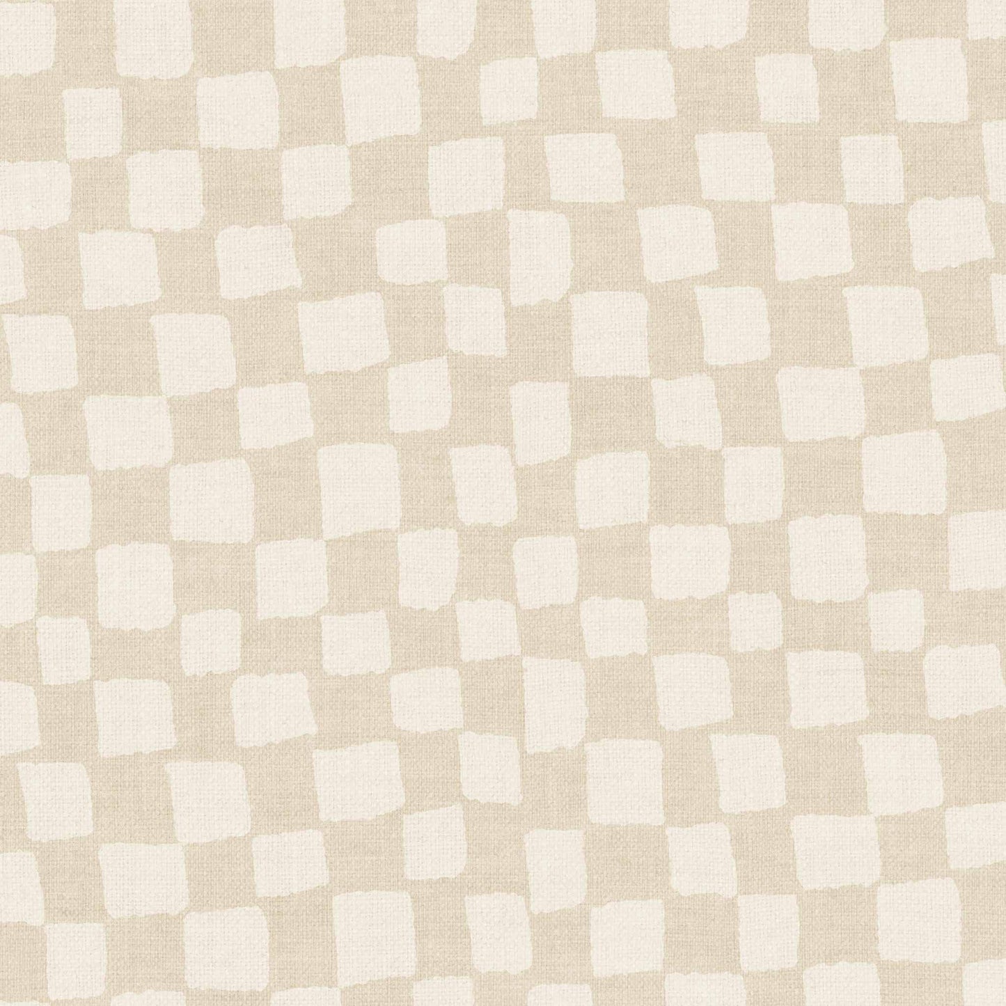 Transform your space with Lazy Checkers Wallpaper – Cream. Featuring playful, uneven visuals for a dynamic, three-dimensional look, this wallpaper can bring a sense of movement and energy to any room.