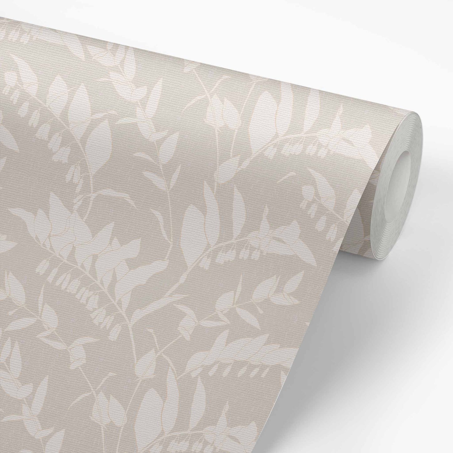 Vines Wallpaper in Neutral adds an appreciation of understated chicness to any interior, offering a funky and moody essence to any space it graces