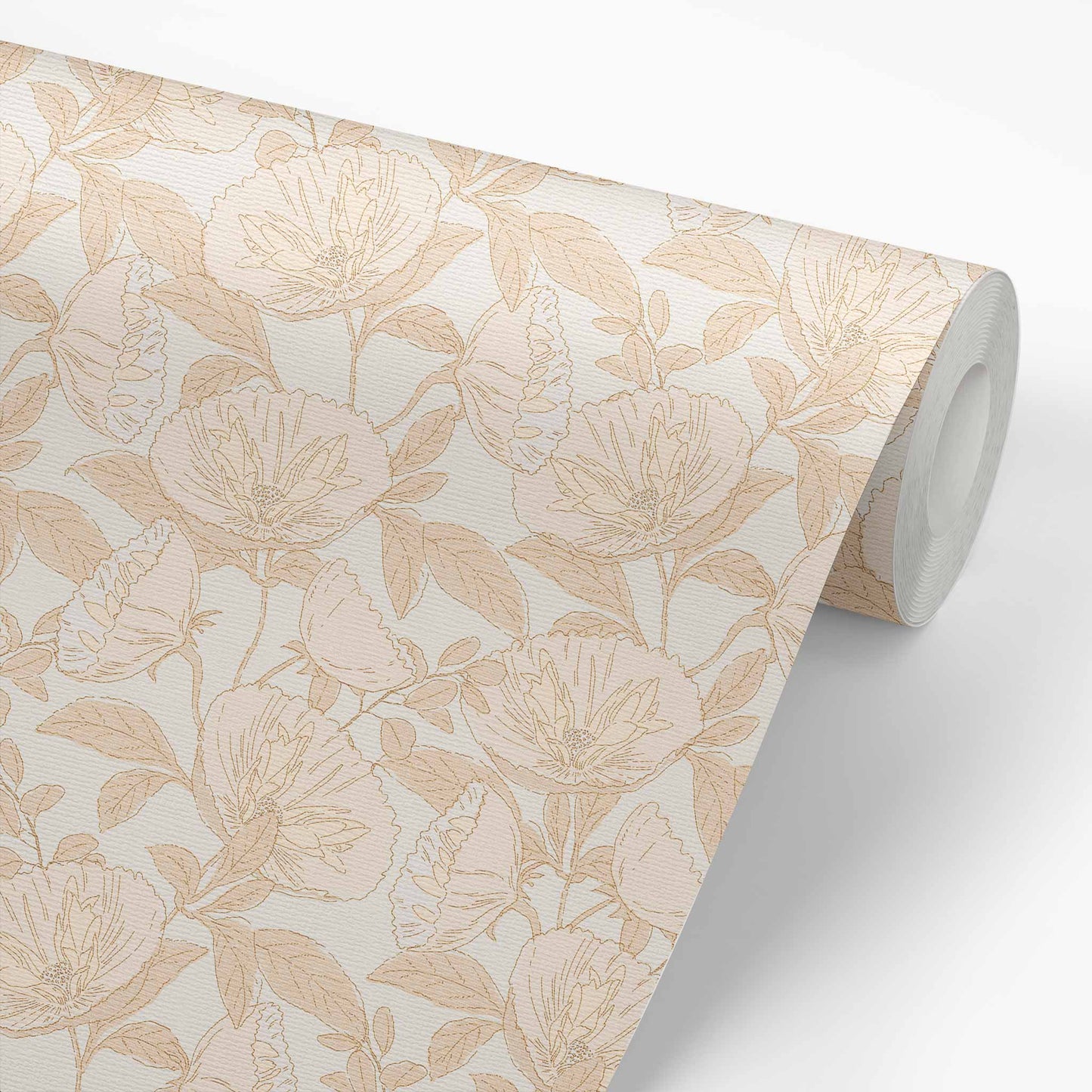 Bring the beauty of nature into your home with this stunning Spring Cosmos Wallpaper. Showcasing blooming colorful flowers, this wallpaper will make an exquisite statement in any room. Its smooth cream background makes it an inviting and timeless addition to your home.
