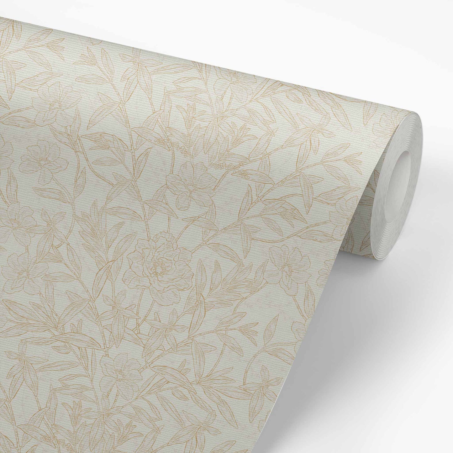 Our luxurious Peony Garden Wallpaper in Bone adds a majestic touch of sophistication to any space. Its distinctive classic peonies are guaranteed to add a sense of elegance to any wall.