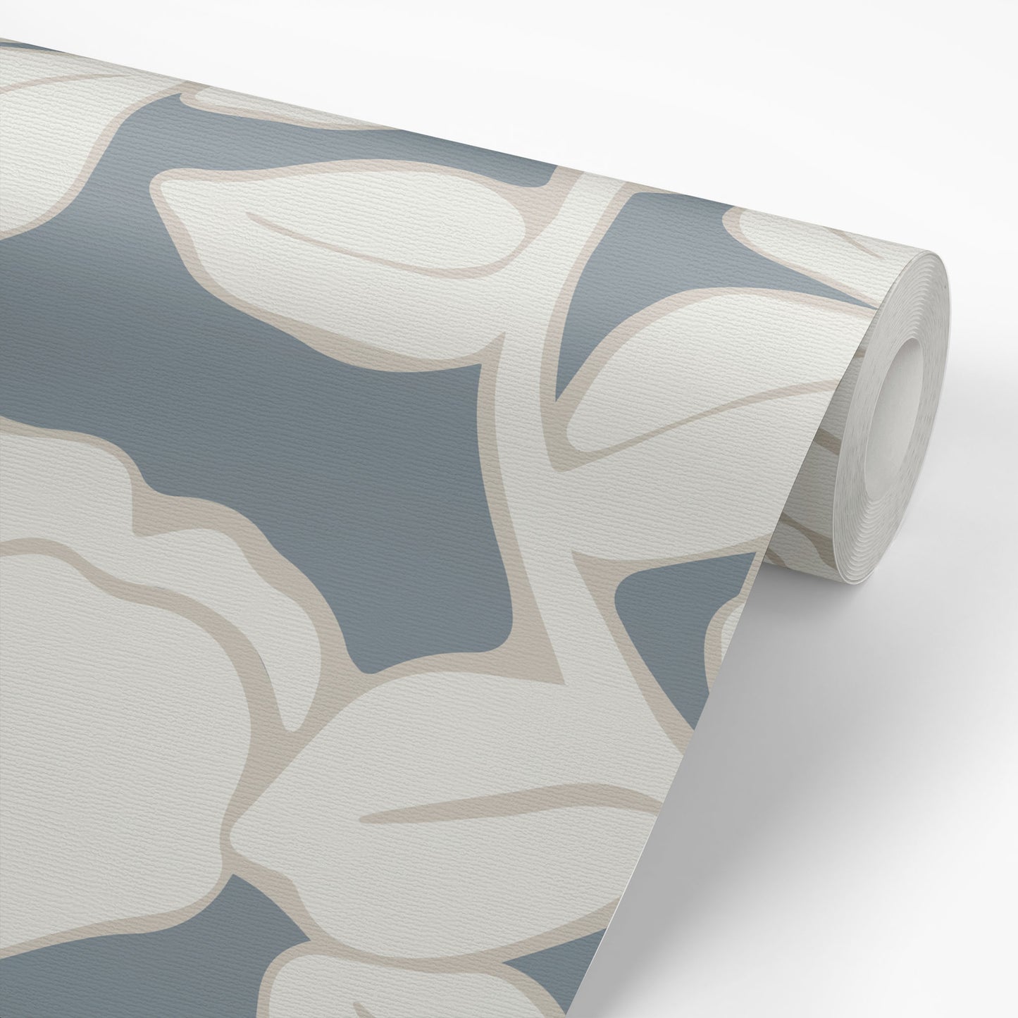 Introduce a touch of elegant charm to your walls with Brookline wallpaper shown on a wallpaper roll.