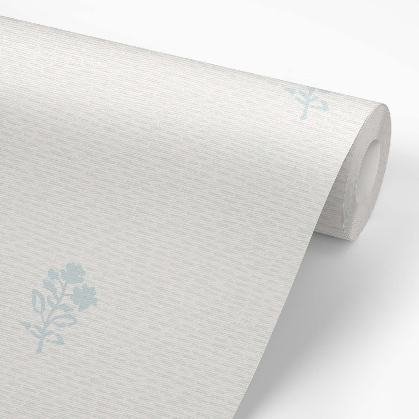 Newbury Wallpaper - Icy Blue