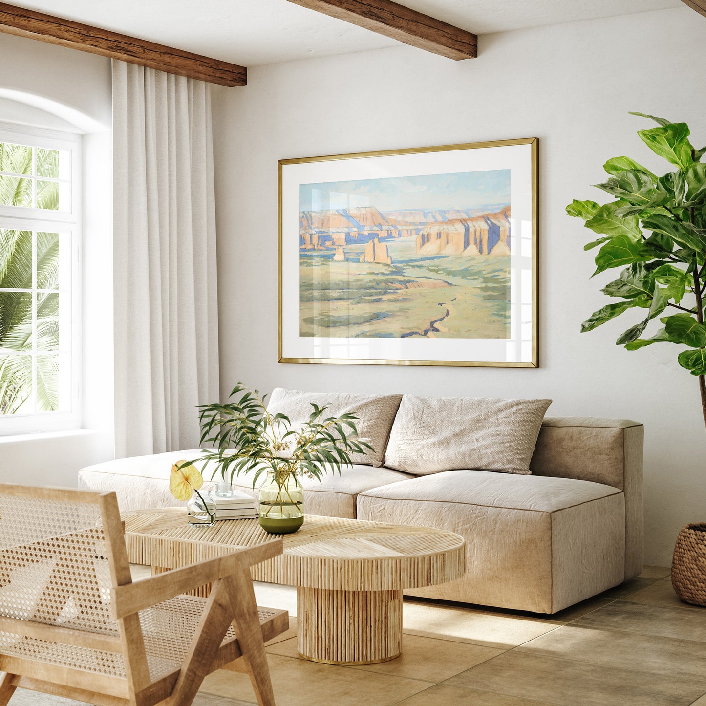 Cathedral Valley Art Print