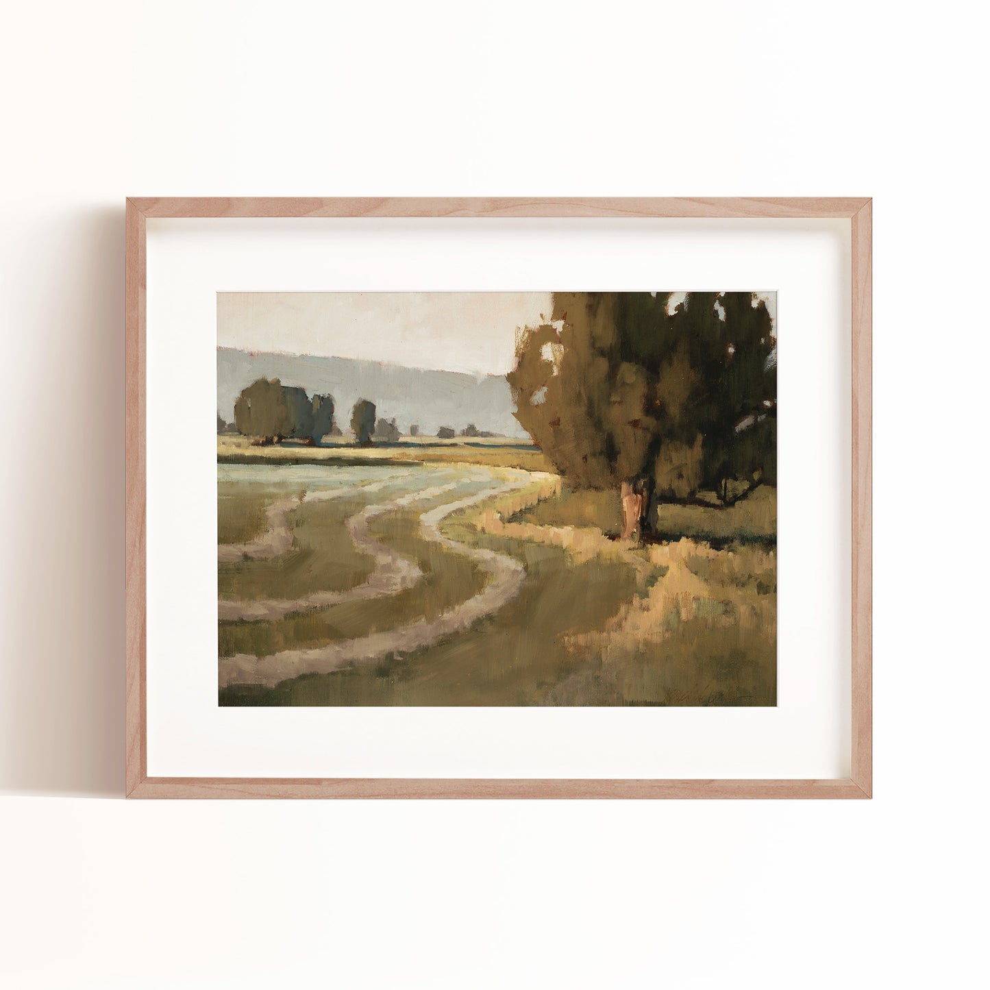 Summer's Mow Art Print