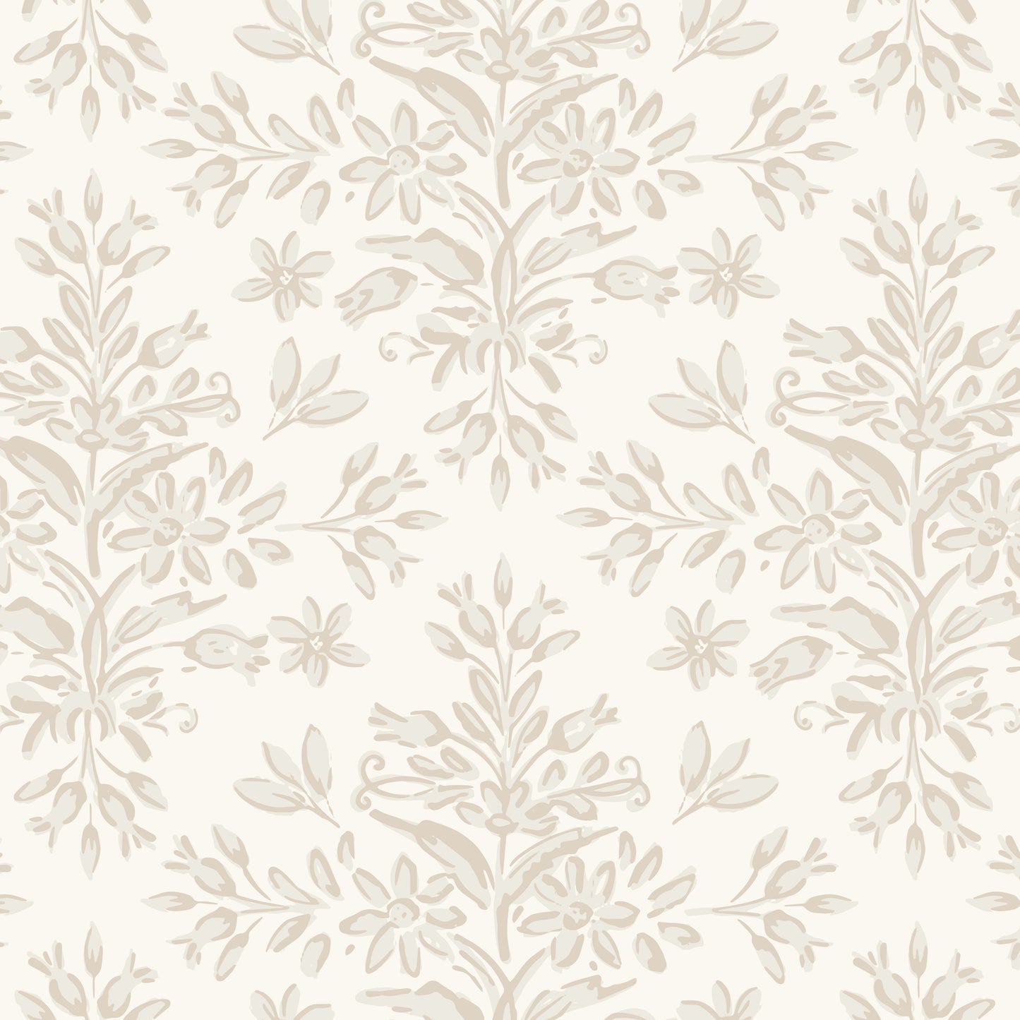 Rustic Lacy Wallpaper in Natural Linen in a closeup view