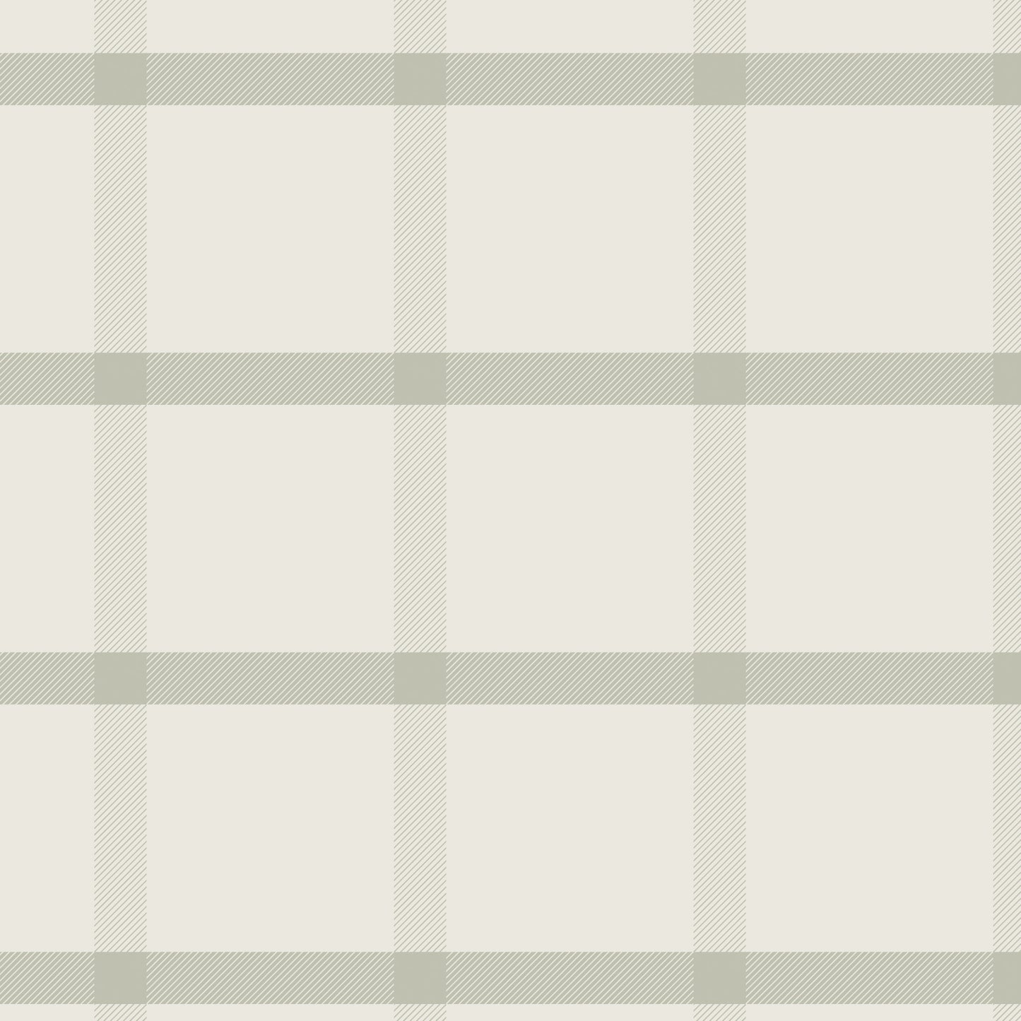 Simple Plaid Wallpaper - Sage