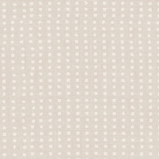 Geometric Dots Wallpaper - Bone