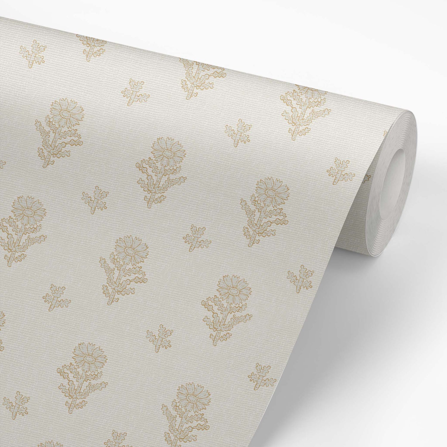 Add a touch of elegance and femininity to any room with our Small Vintage Floral Wallpaper in Bone. Drawing from classic vintage designs, this wallpaper combines delicate florals with soft, subtle tones to create an ambience of comfort and refinement.