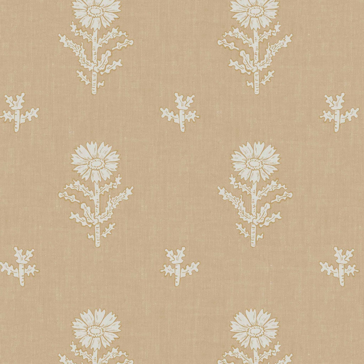 Add a touch of elegance and femininity to any room with our Small Vintage Floral Wallpaper in Tan. Drawing from classic vintage designs, this wallpaper combines delicate florals with soft, subtle tones to create an ambience of comfort and refinement.