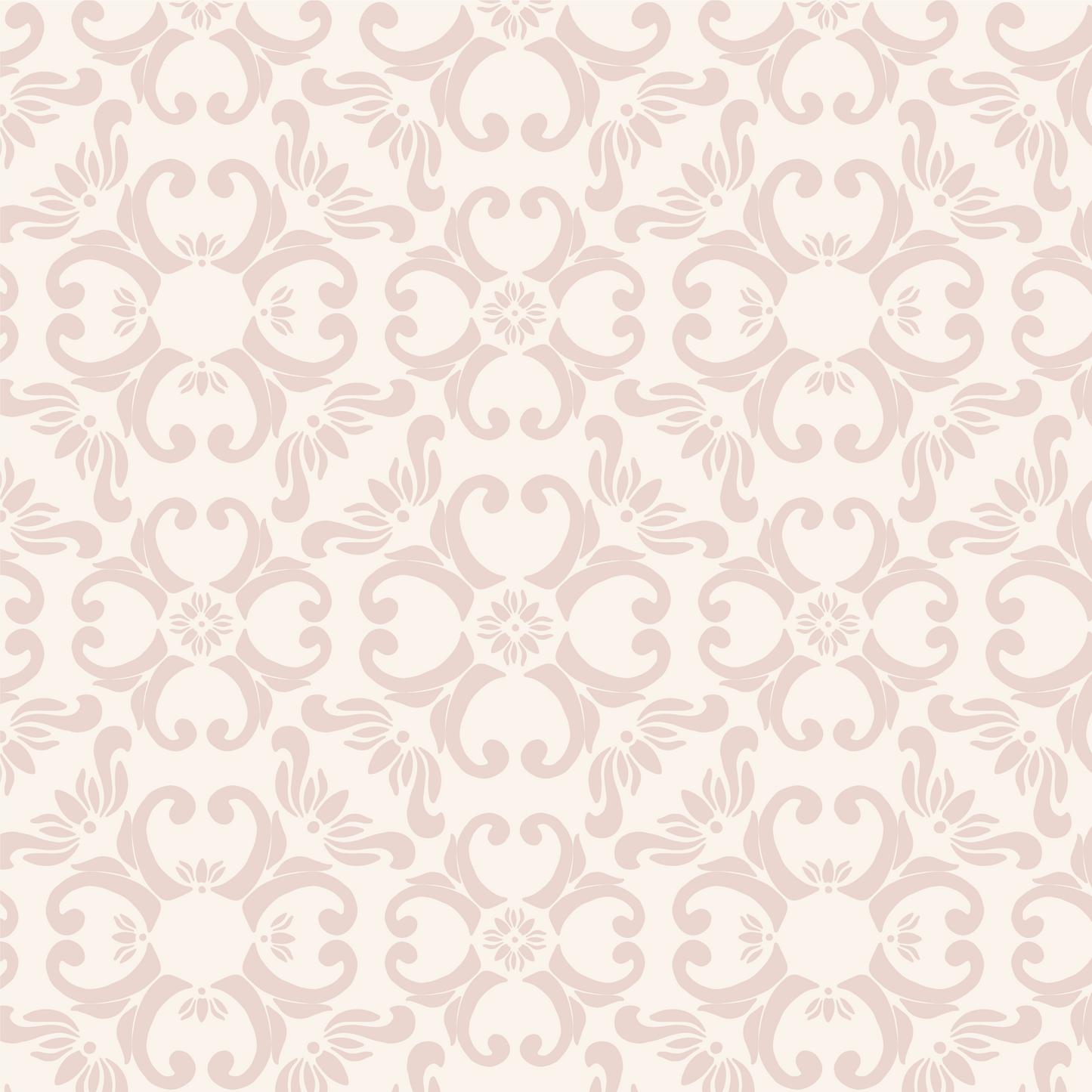 Ayara's peel and stick removable Spanish Tiles Wallpaper in Blush close up.