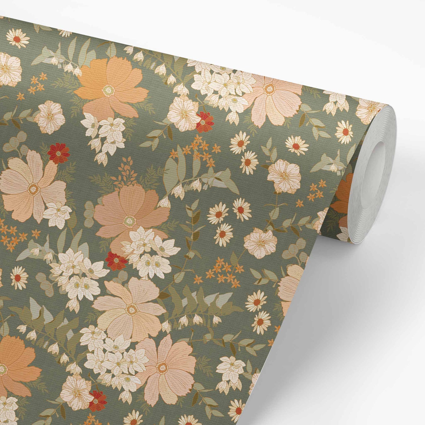 Our Spring Florals Wallpaper is a statement-making solution, featuring elegant flowers to add a touch of springtime beauty to your home.