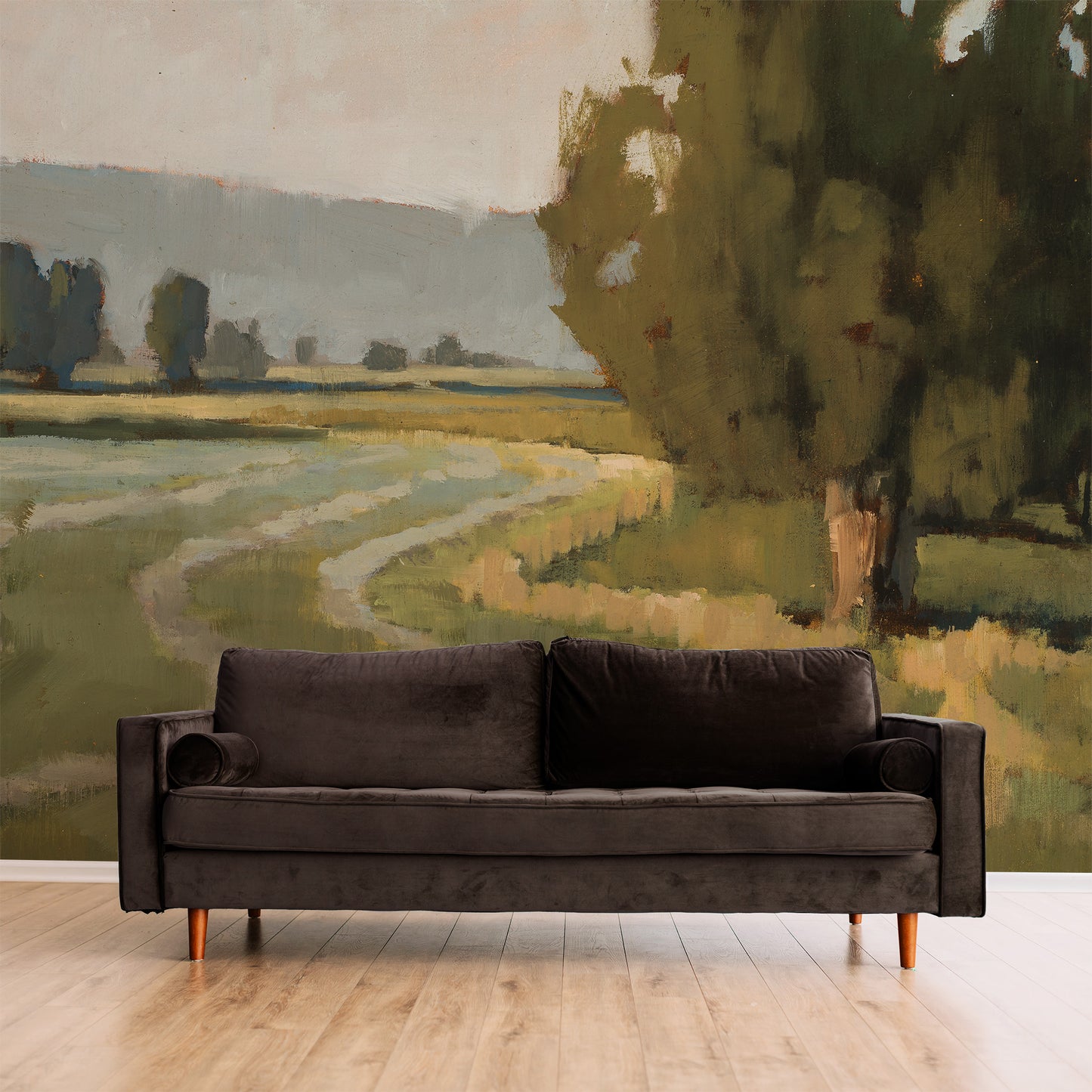 Summer's Mow Wallpaper Mural