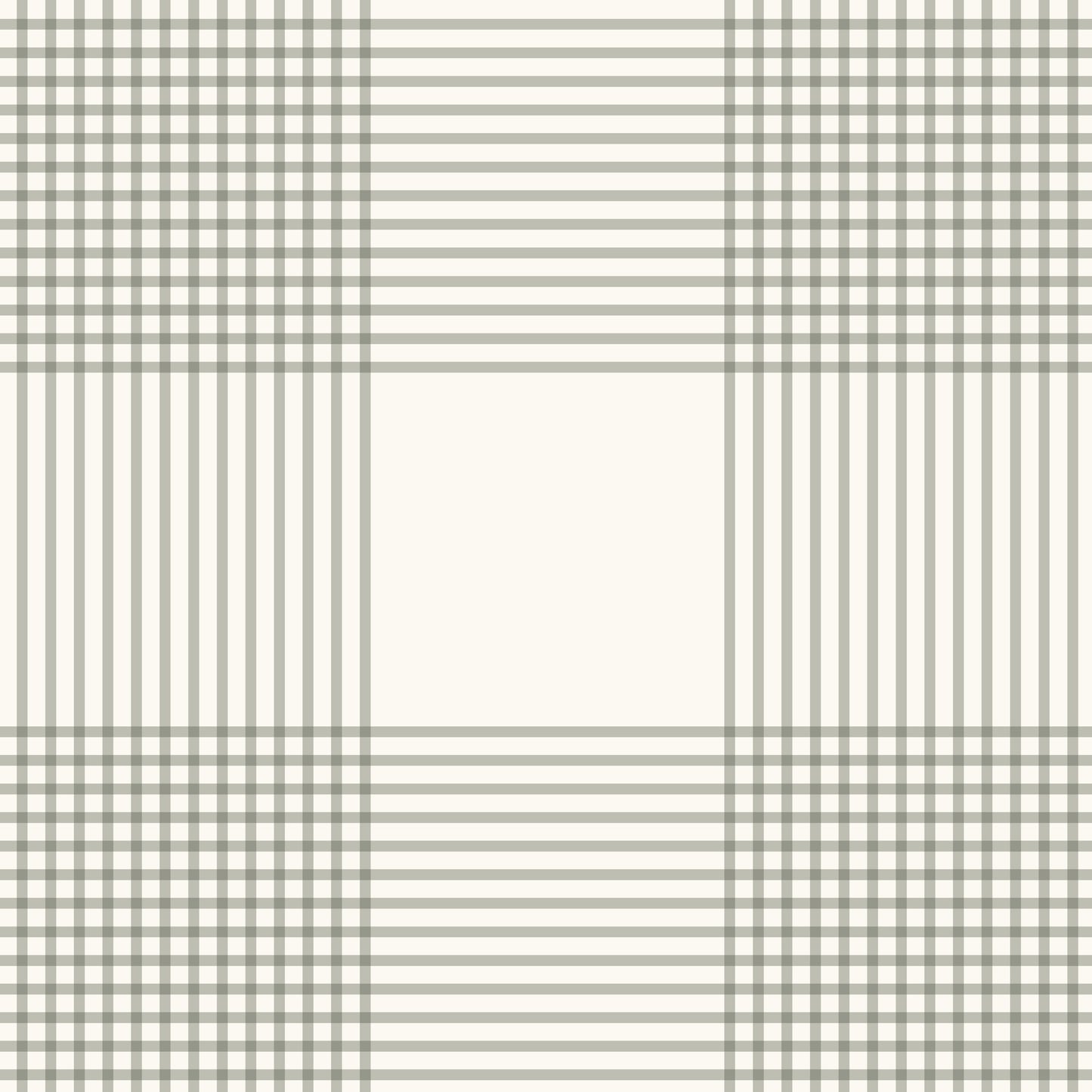 Vintage Gingham Wallpaper in Soft Sage in a closeup view