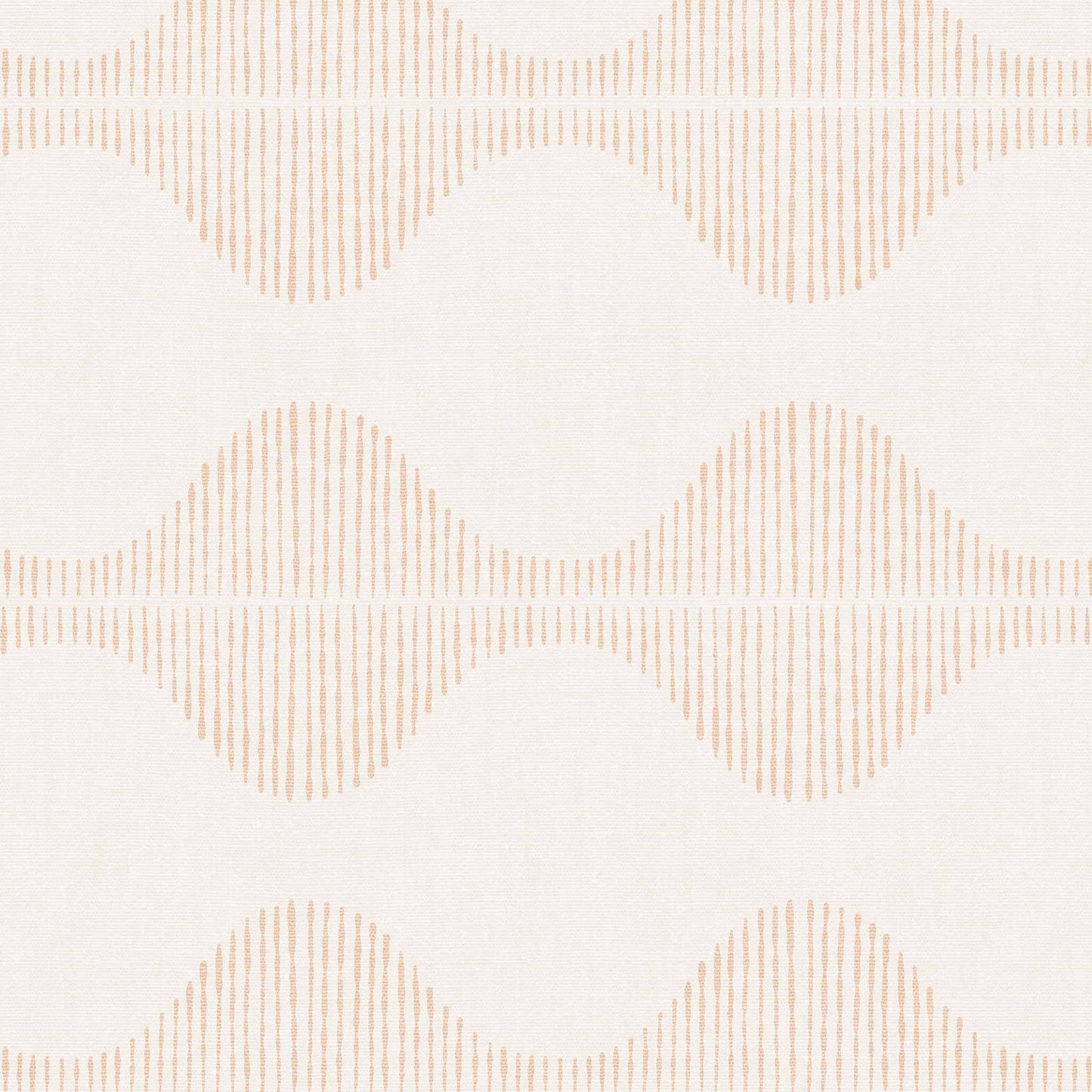 Bring a wave of modern beauty to any room with this stunning Wavy Line Art Wallpaper! The subtle coral on cream design is completely gorgeous and sure to make a statement in any space.