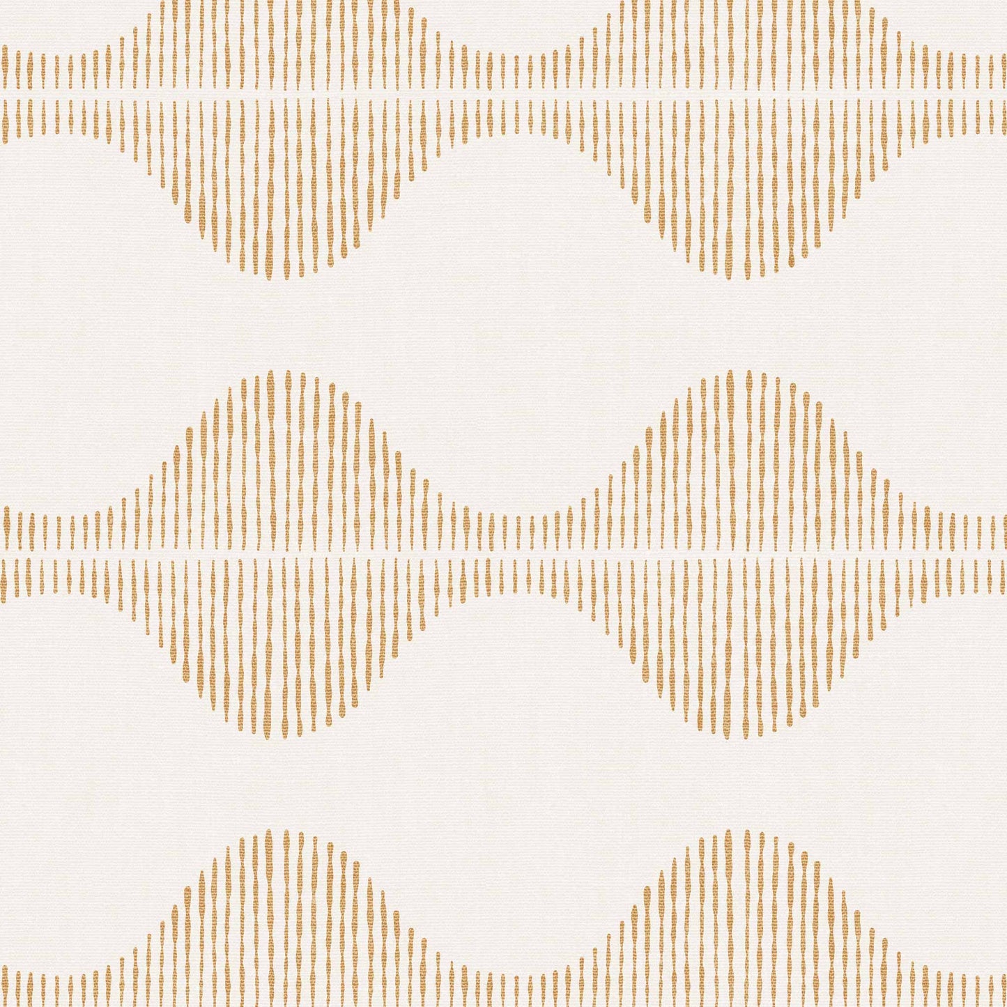 Bring a wave of modern beauty to any room with this stunning Wavy Line Art Wallpaper! The subtle tawny on cream design is completely gorgeous and sure to make a statement in any space.