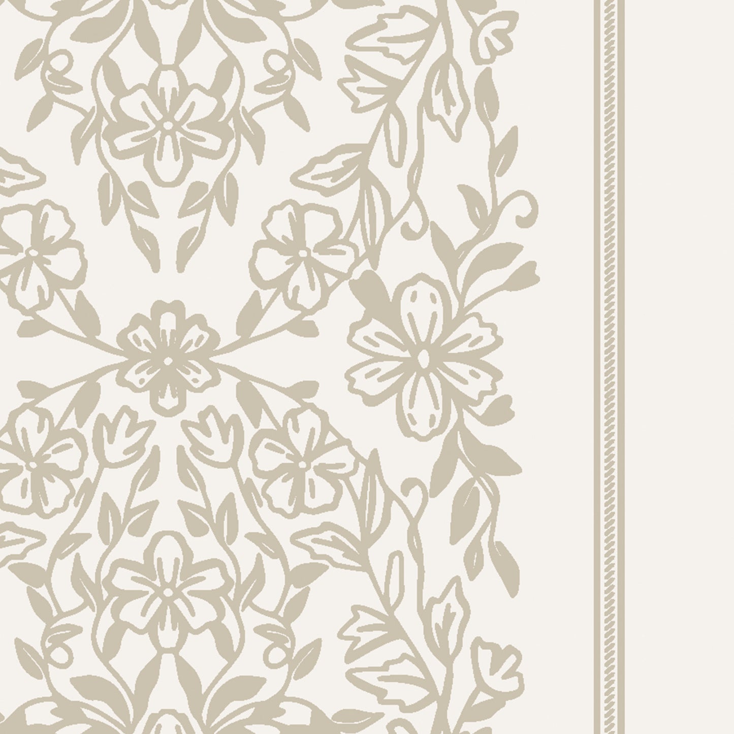 Arlington Wallpaper - Cream