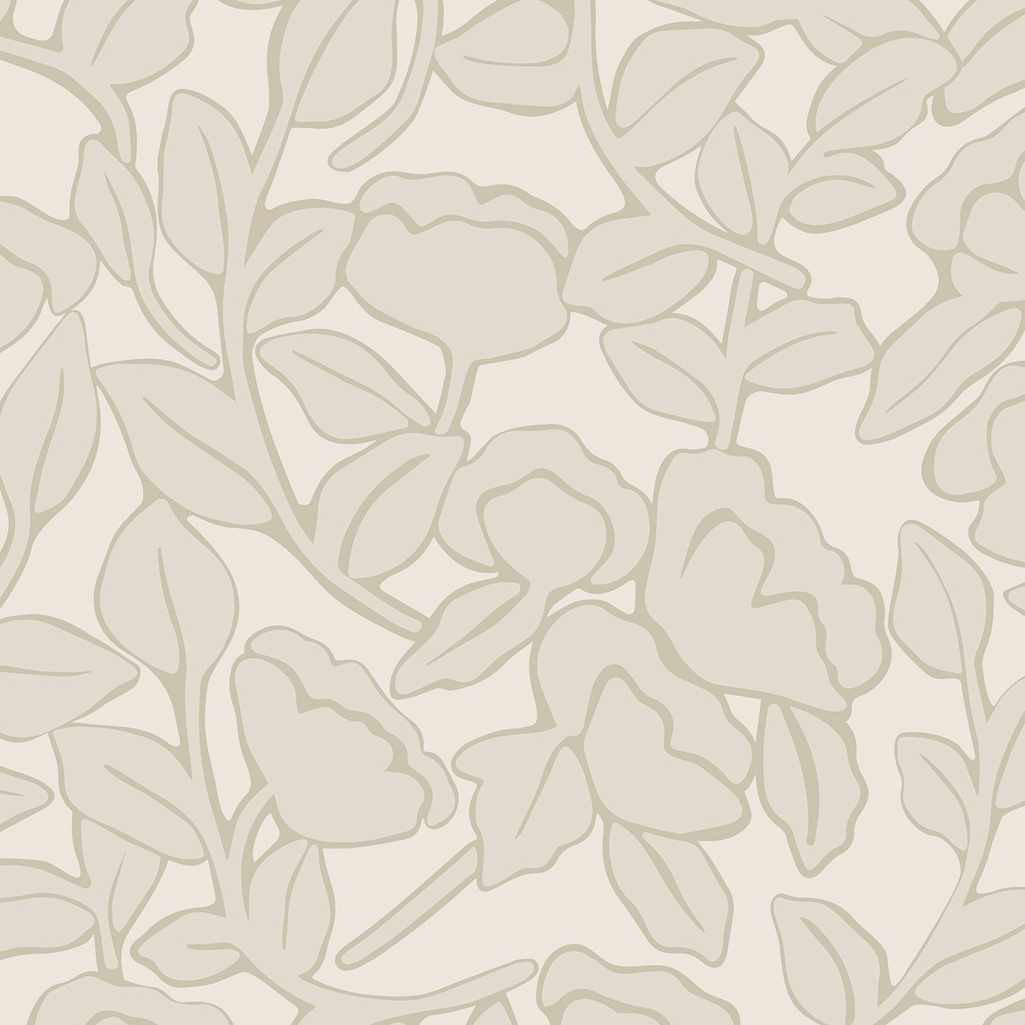 Brookline Wallpaper - Cream
