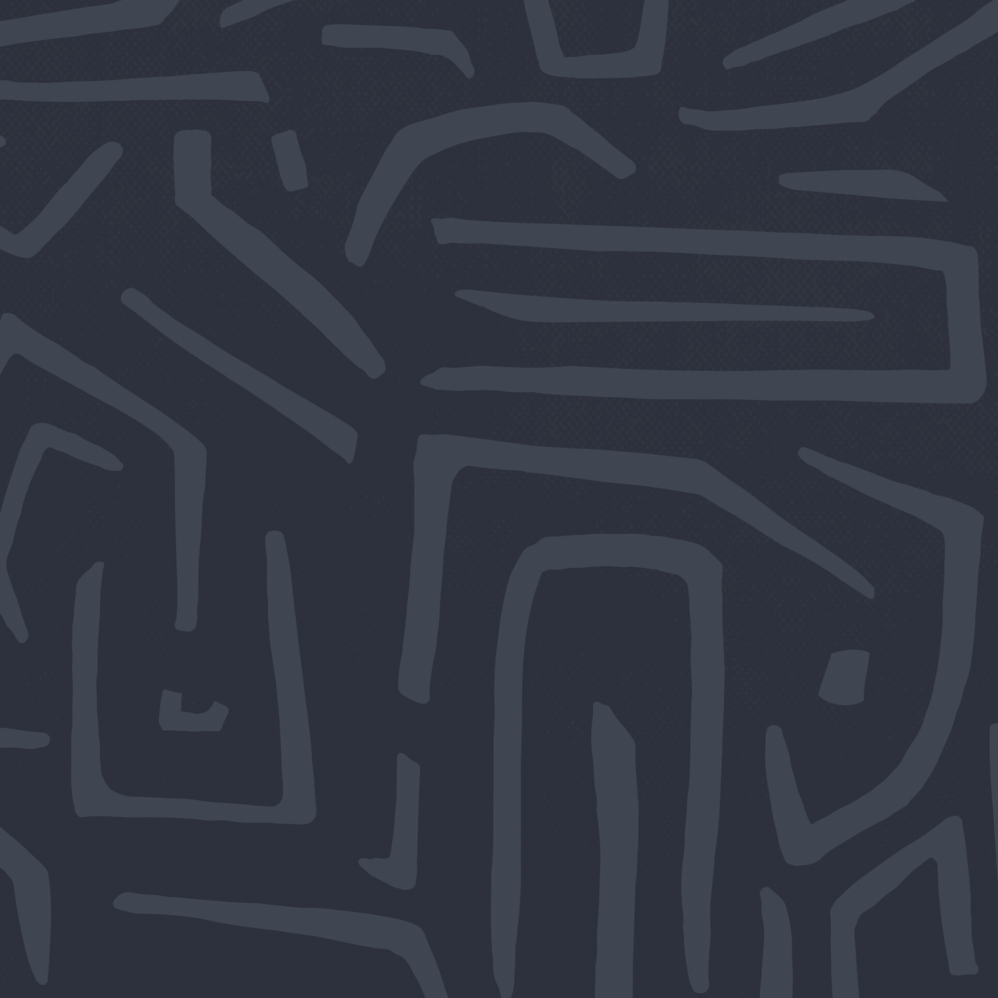 Modern Maze Wallpaper - Midnight