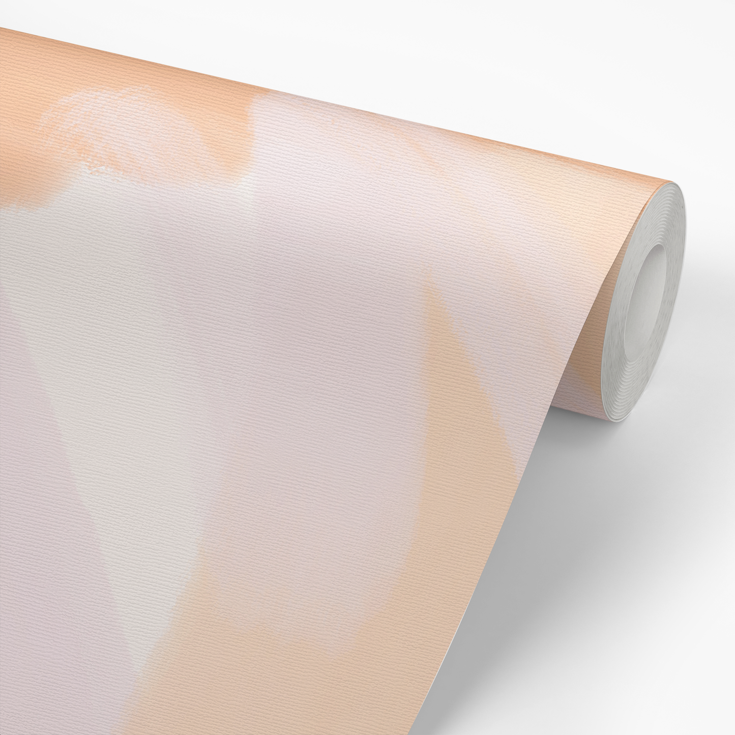 Abstract Brush Strokes Wallpaper Mural - Peachy Pink