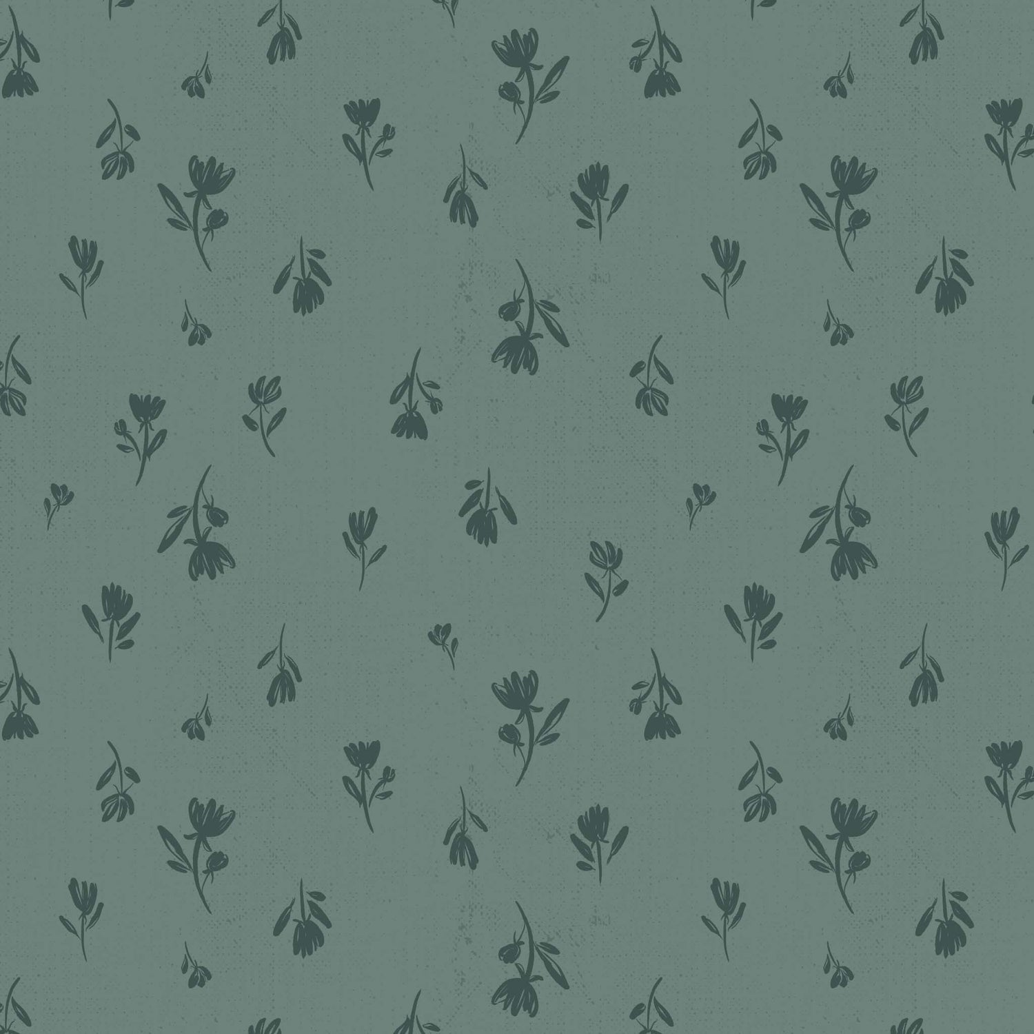 Close up featuring Cayla Naylor Annette-Cyprus Peel and Stick Wallpaper - a floral pattern