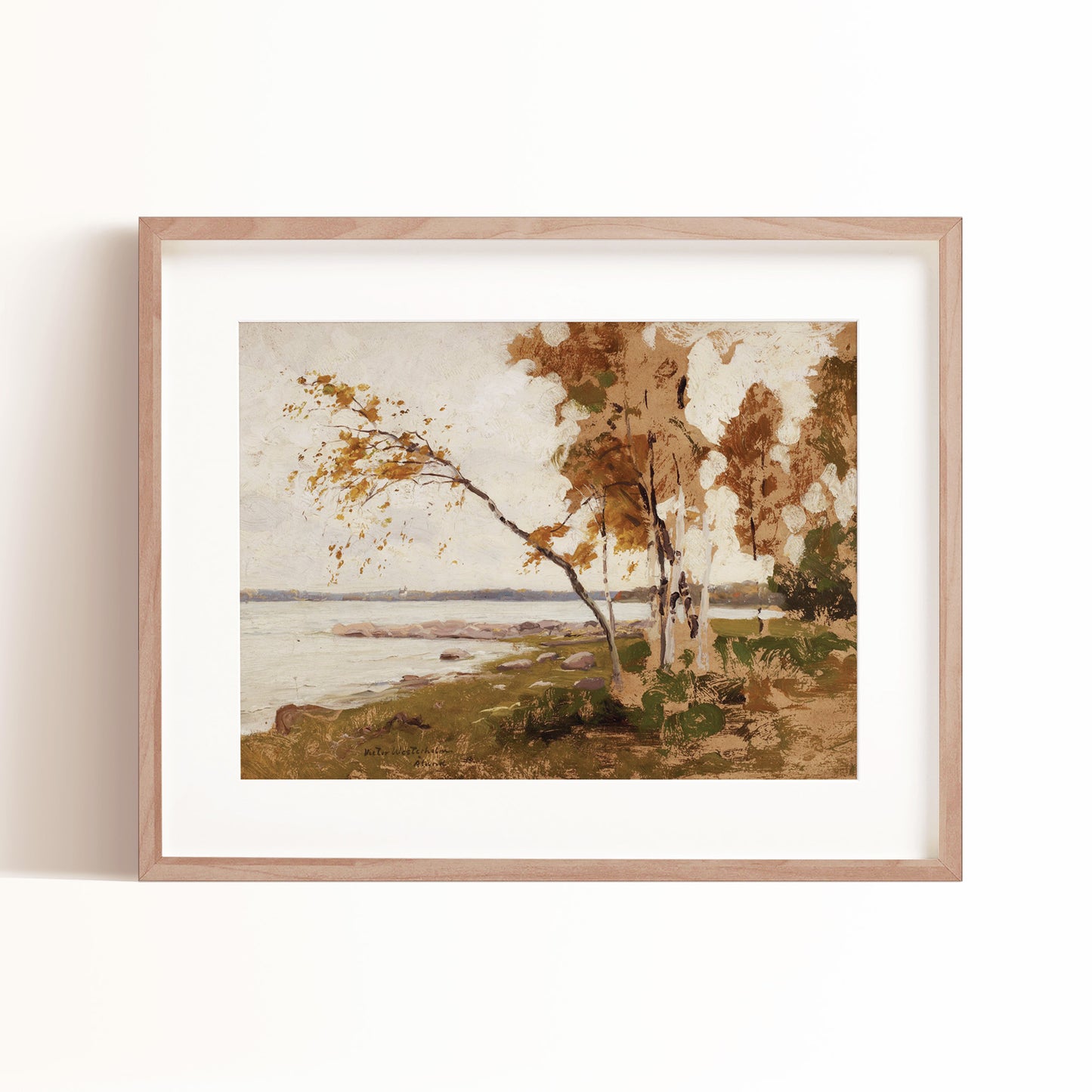 Aspen Shoreline Art Print