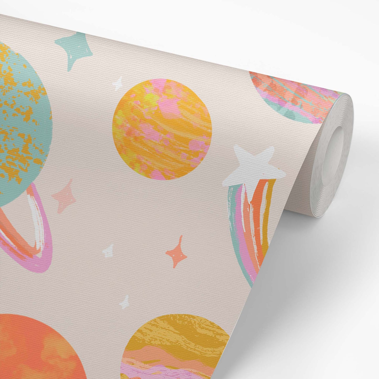 Wallpaper panel featuring Iris + Sea Astro Planets- Multi a space pattern