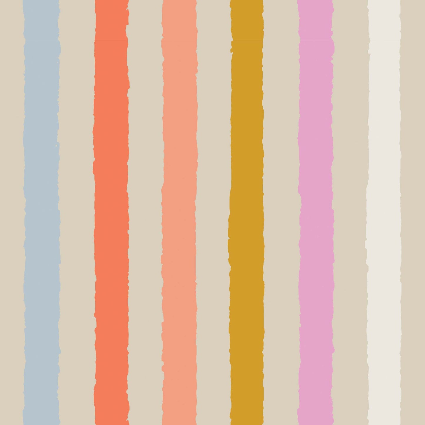 Close up featuring Iris + Sea Bold Stripe- Multi - a striped pattern