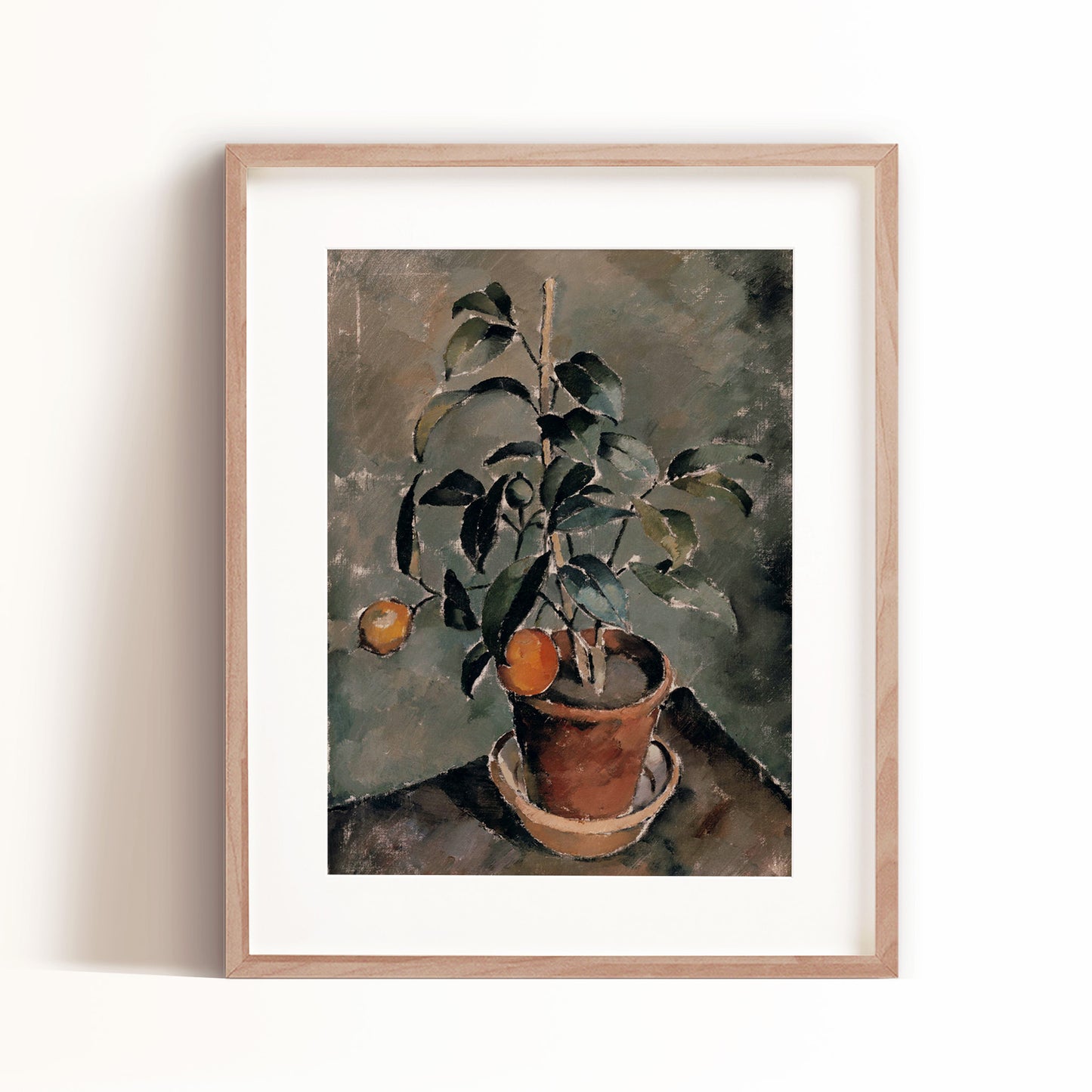Citrus Tree Art Print