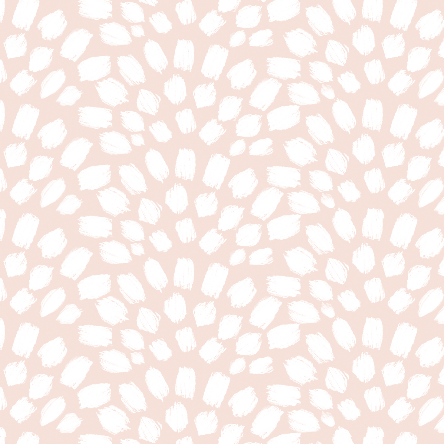 Painted Scallops Wallpaper - Pink