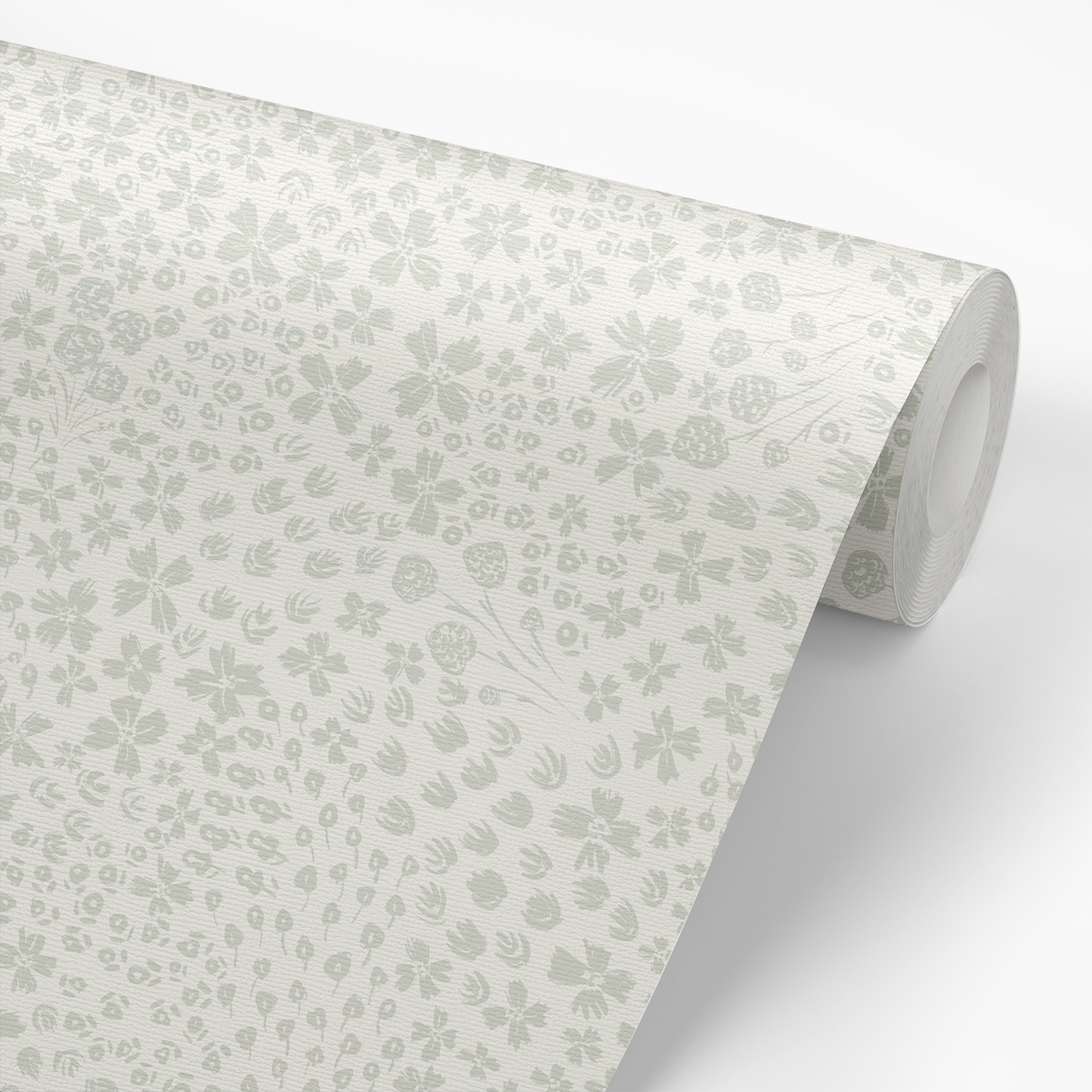 Flower Beds Wallpaper - Neutral
