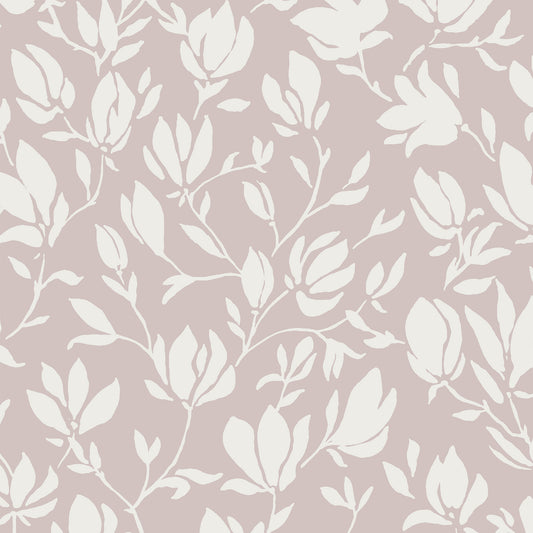Flora Wallpaper - Ladylike Pink