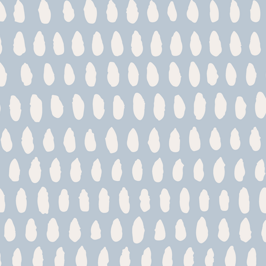 Rain Wallpaper - Light Gray Blue