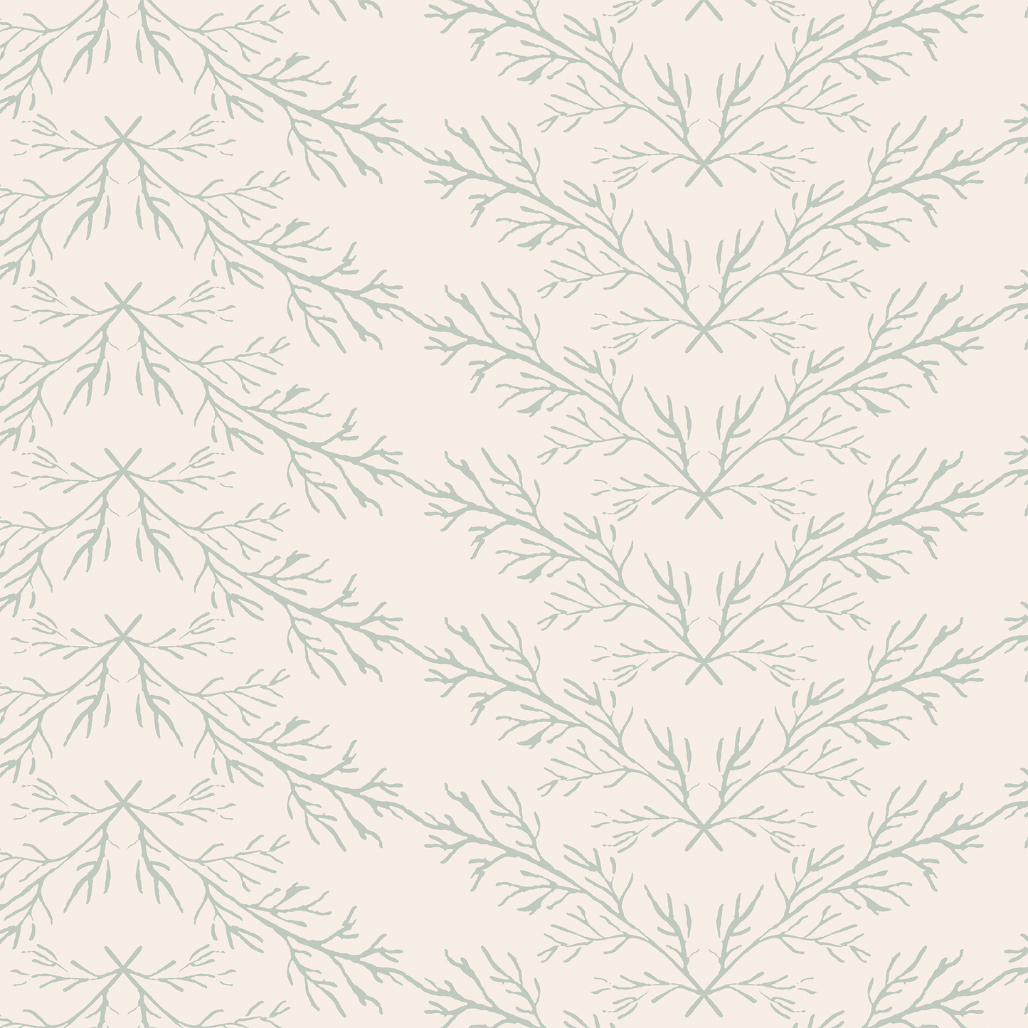 Tossed Branches Wallpaper - Sage