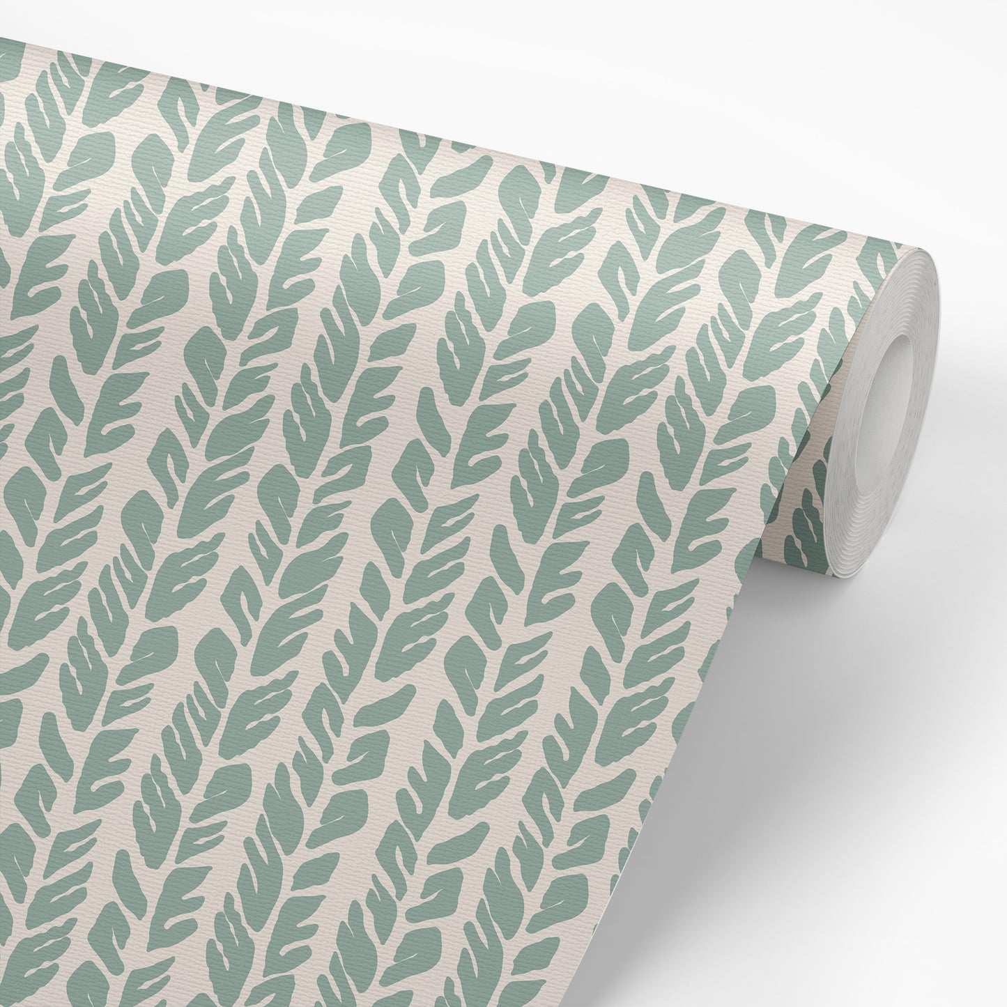 Oak Grains Wallpaper - Sage