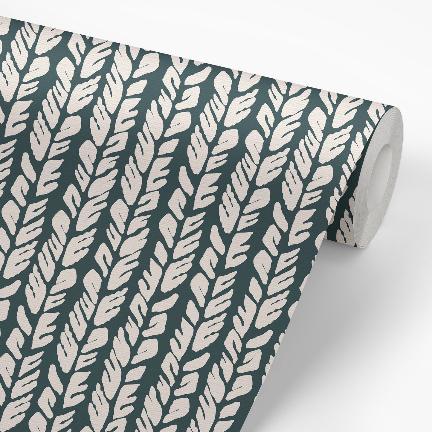 Oak Grains Wallpaper - Teal