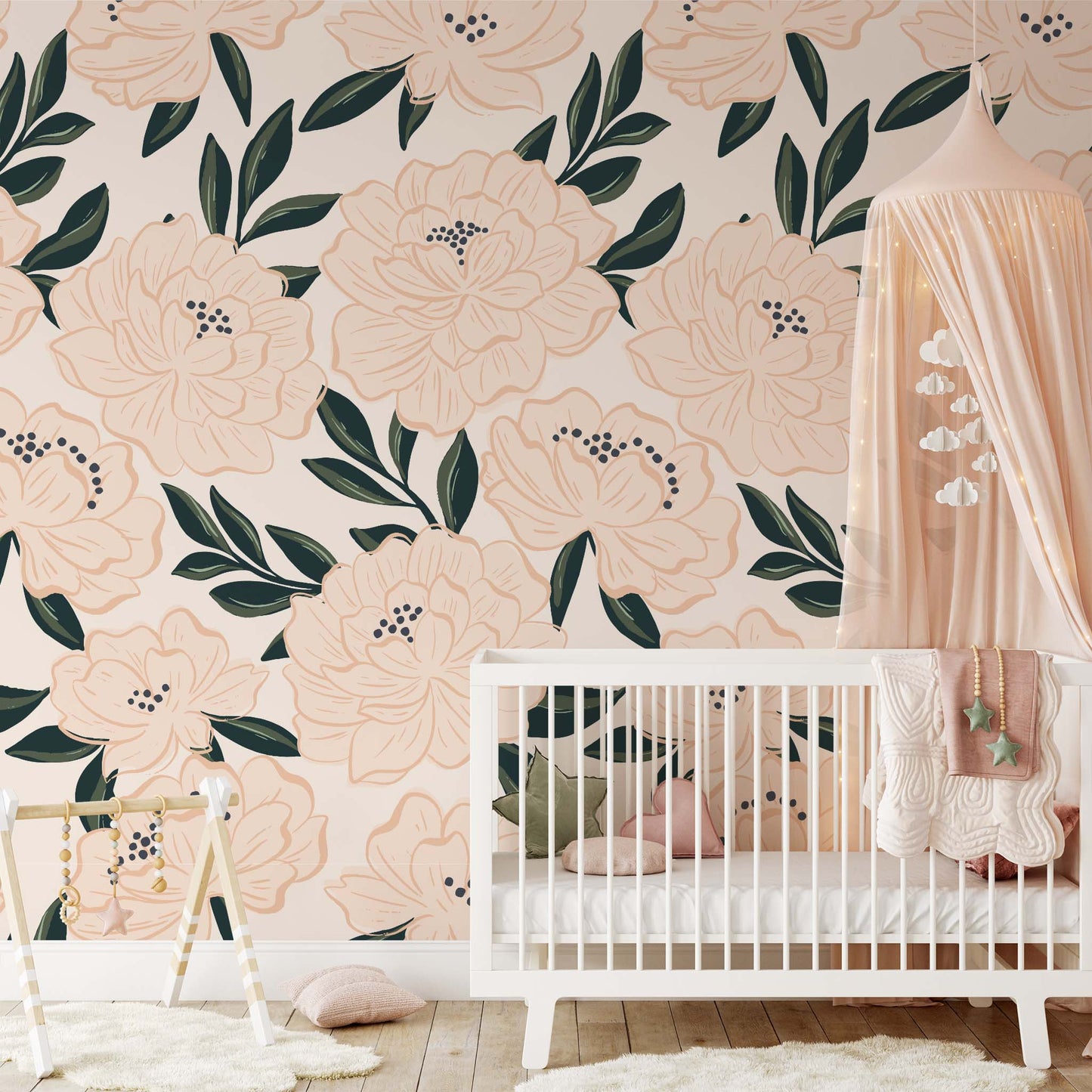 Magnol's Flower Mural